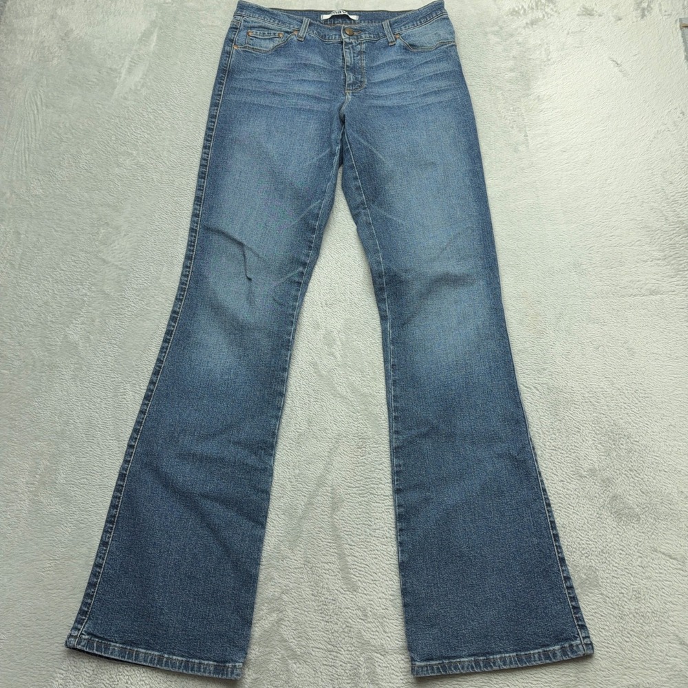 Mavi Jeans Womens 30/34 Blue Molly Low Rise Flare Denim Stretch Classic Style